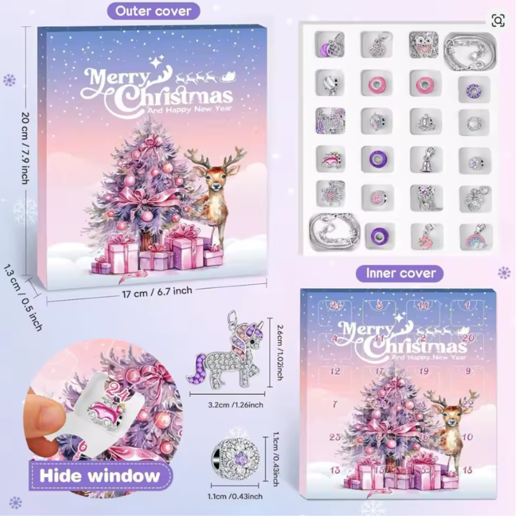 Christmas Advent Calendar Bracelet